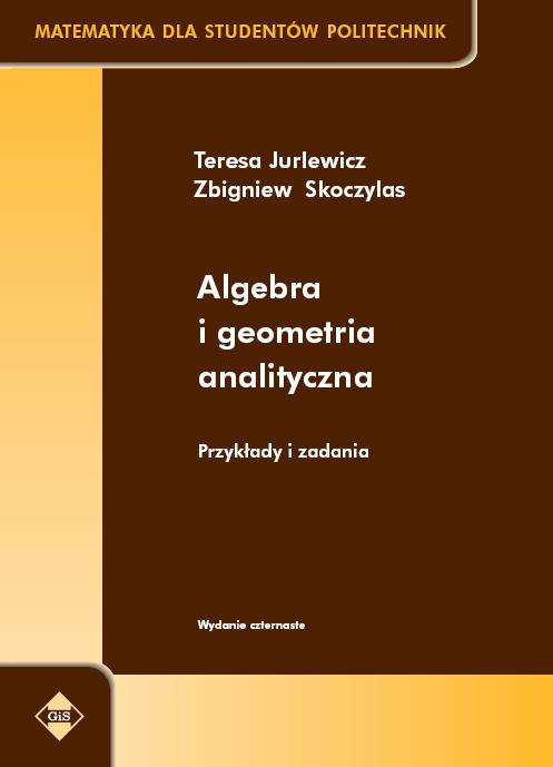 Algebra i geometria analityczna. Okładka