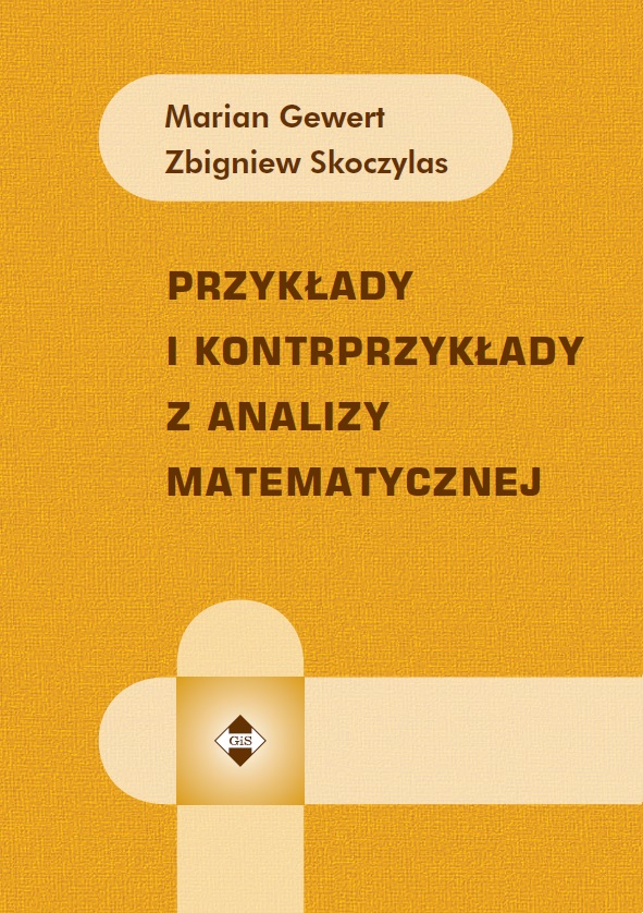 Przykłady i kontrprzykłady z ... Okładka