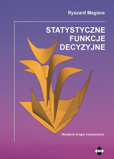 Statystyczne funkcje decyzyjne. Okładka